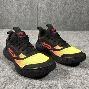 Vans UltraRange Rapidweld Shoes Womens 7 Black Yellow Trail‎ Sneaker